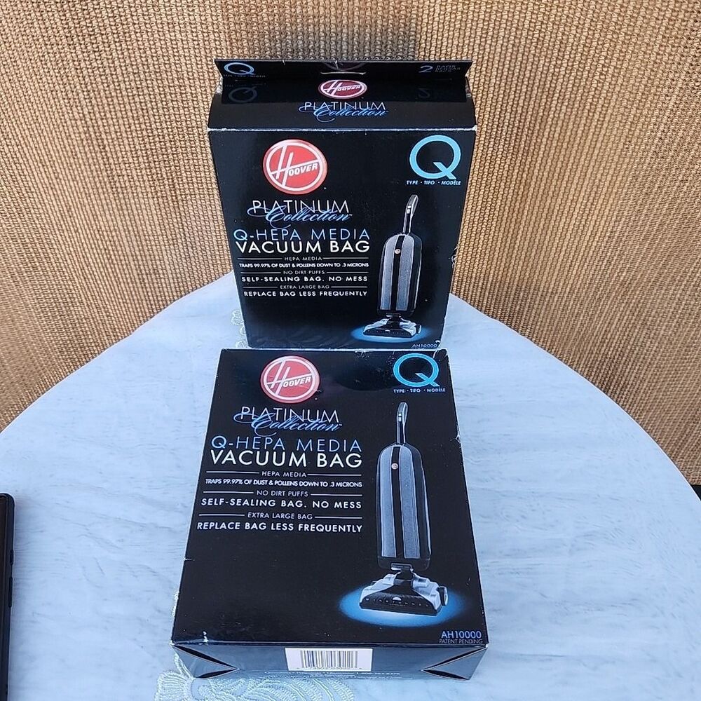 New Hoover Platinum Type-Q HEPA XL Vacuum Bag (2-Pack) 2 Sets Of 2